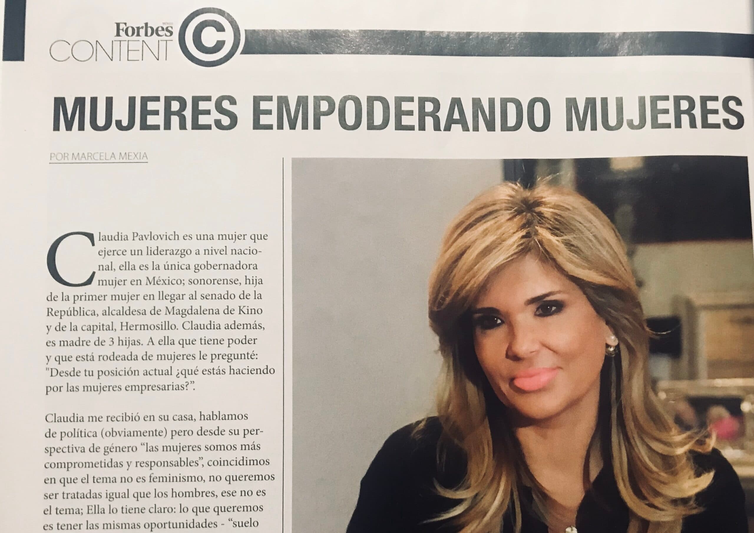 Mujeres Empoderando Mujeres – Forbes Content