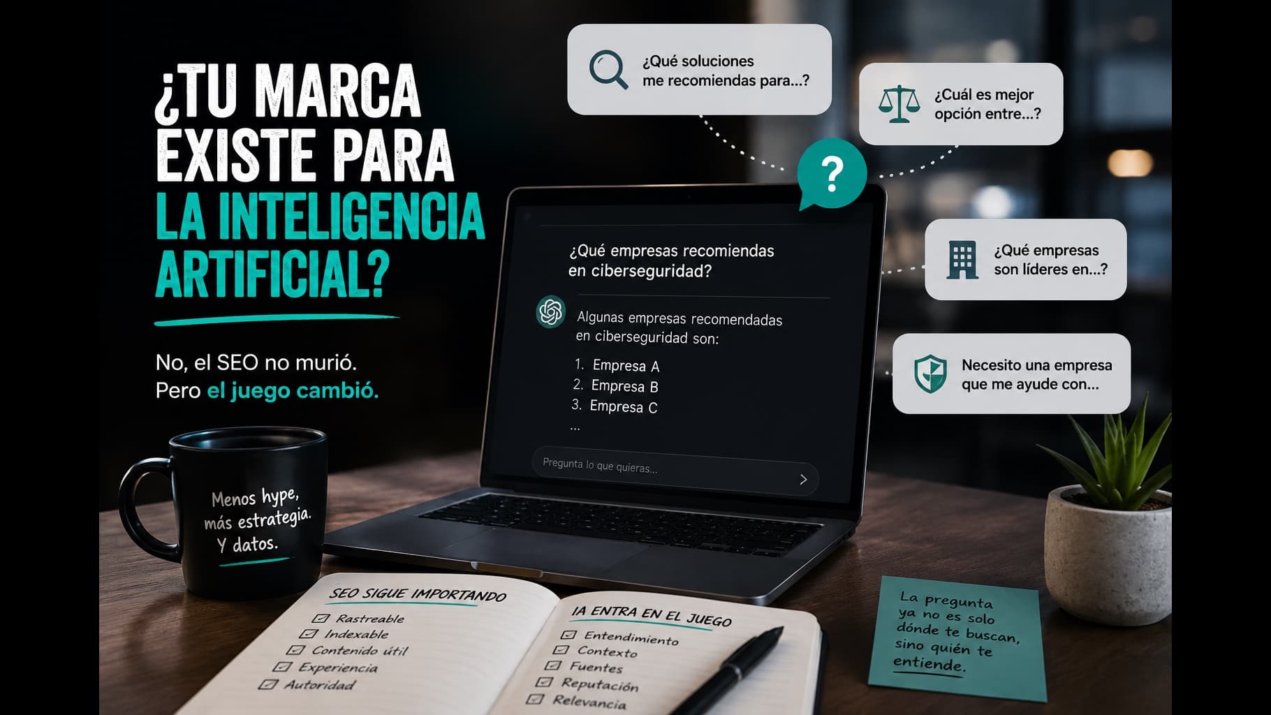 ¿Tu marca existe para la inteligencia artificial?