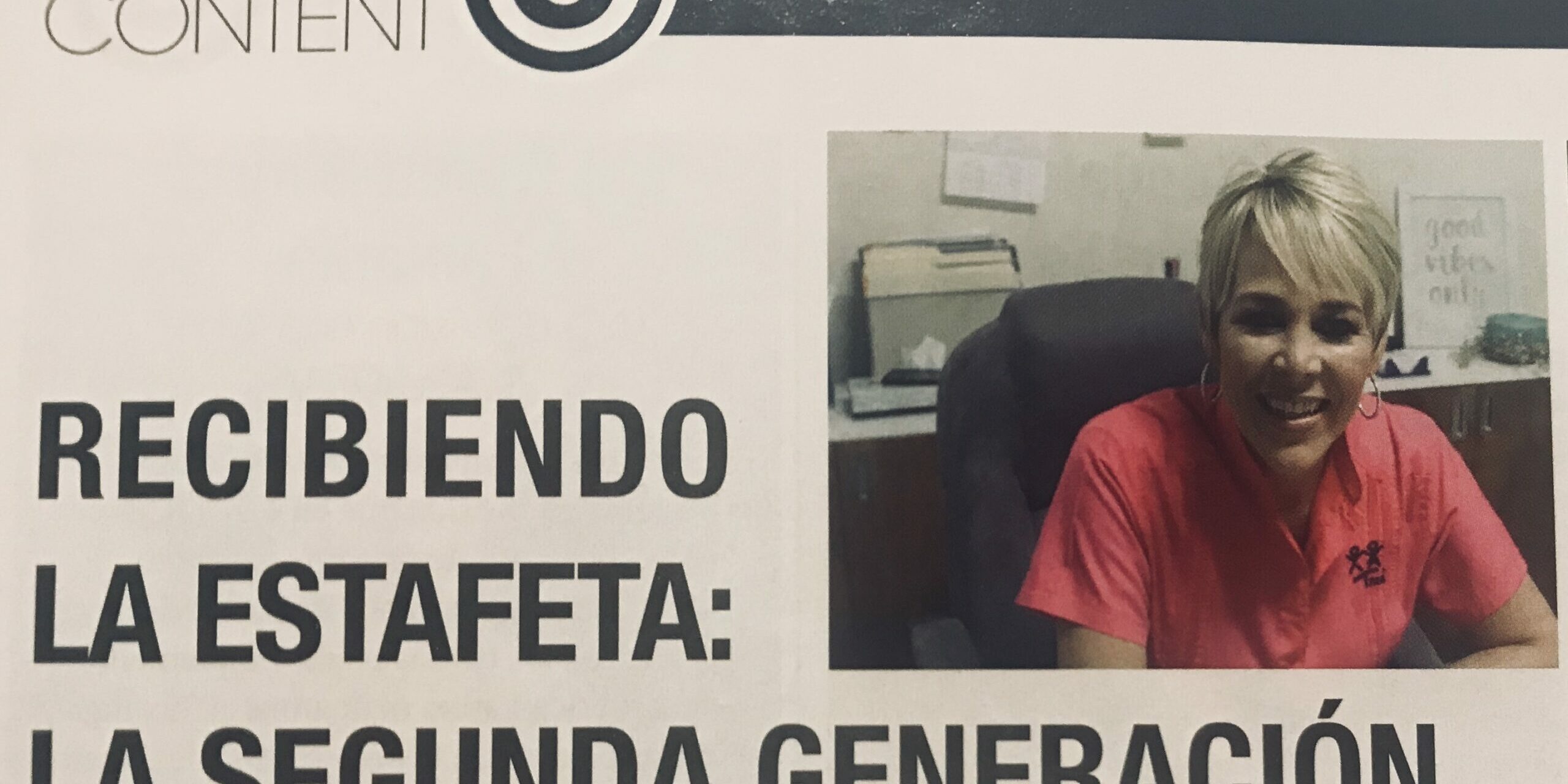 Recibiendo la Estafeta La Segunda Generación